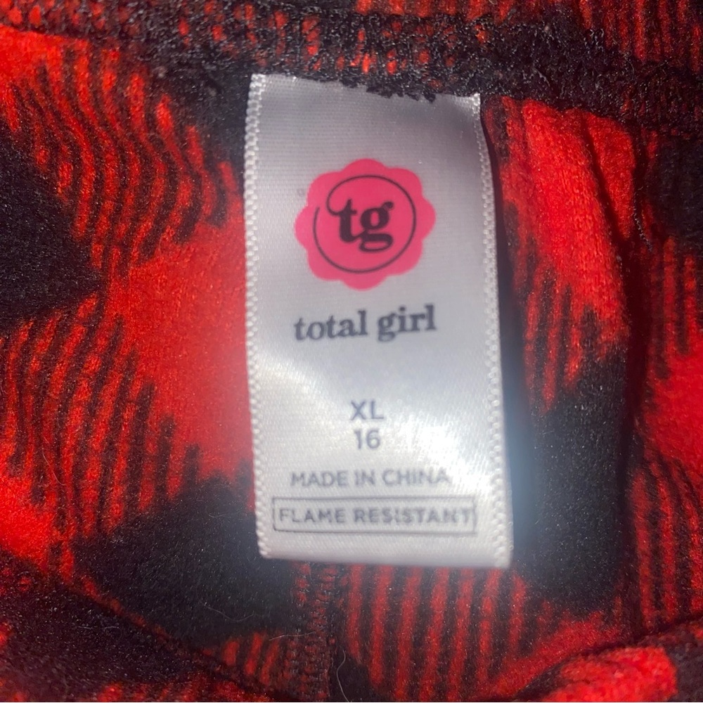 Total Girl ..girls pajama pants. SZ XL 16 - Picture 3 of 3